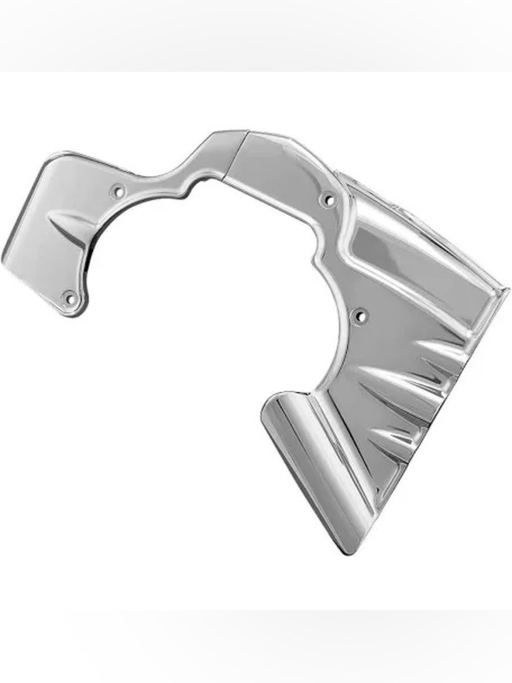 Kuryakyn Chrome Transmission Shroud Set OE Exhaust Fits 07-Up Touring Models NEW